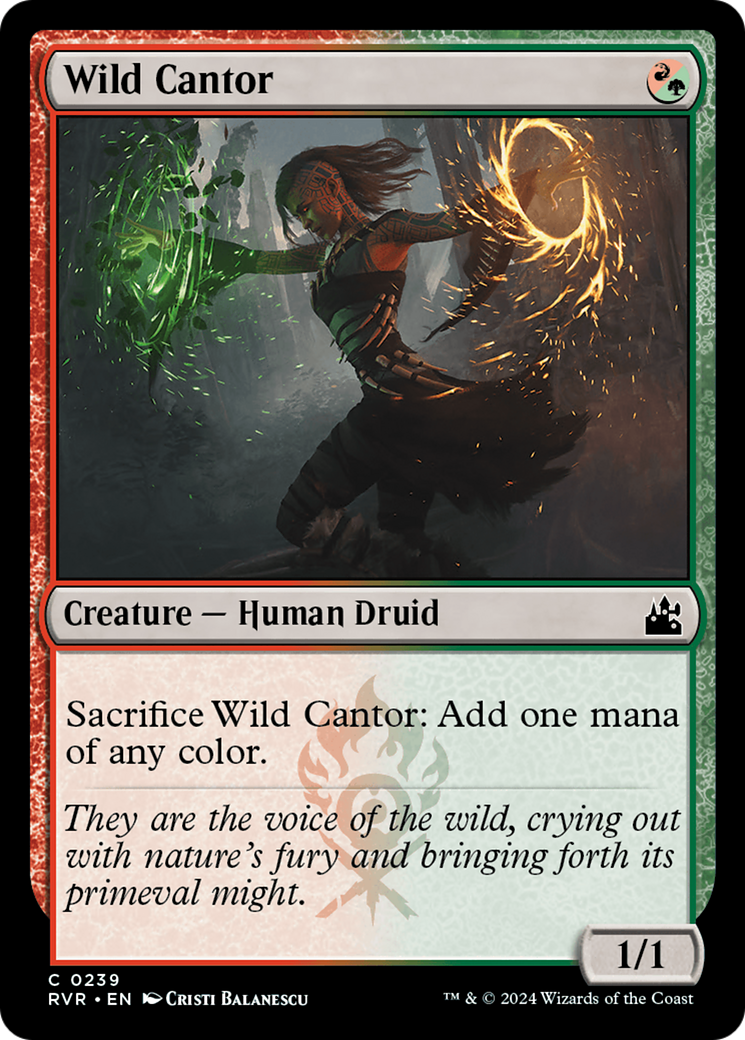 Wild Cantor (RVR-239) - Ravnica Remastered Foil