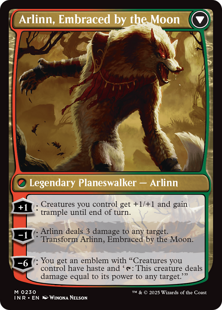 Arlinn Kord // Arlinn, Embraced by the Moon (INR-230) - Innistrad Remastered Foil