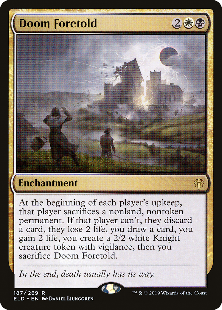 Doom Foretold (ELD-187) - Throne of Eldraine