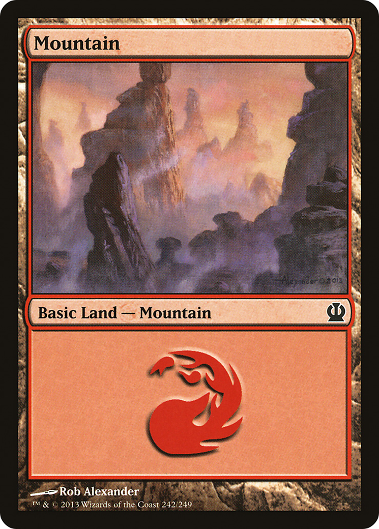 Mountain (THS-242) - Theros