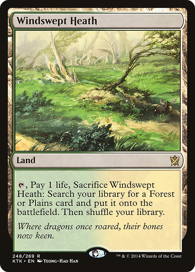 Windswept Heath (KTK-248) - Khans of Tarkir Foil