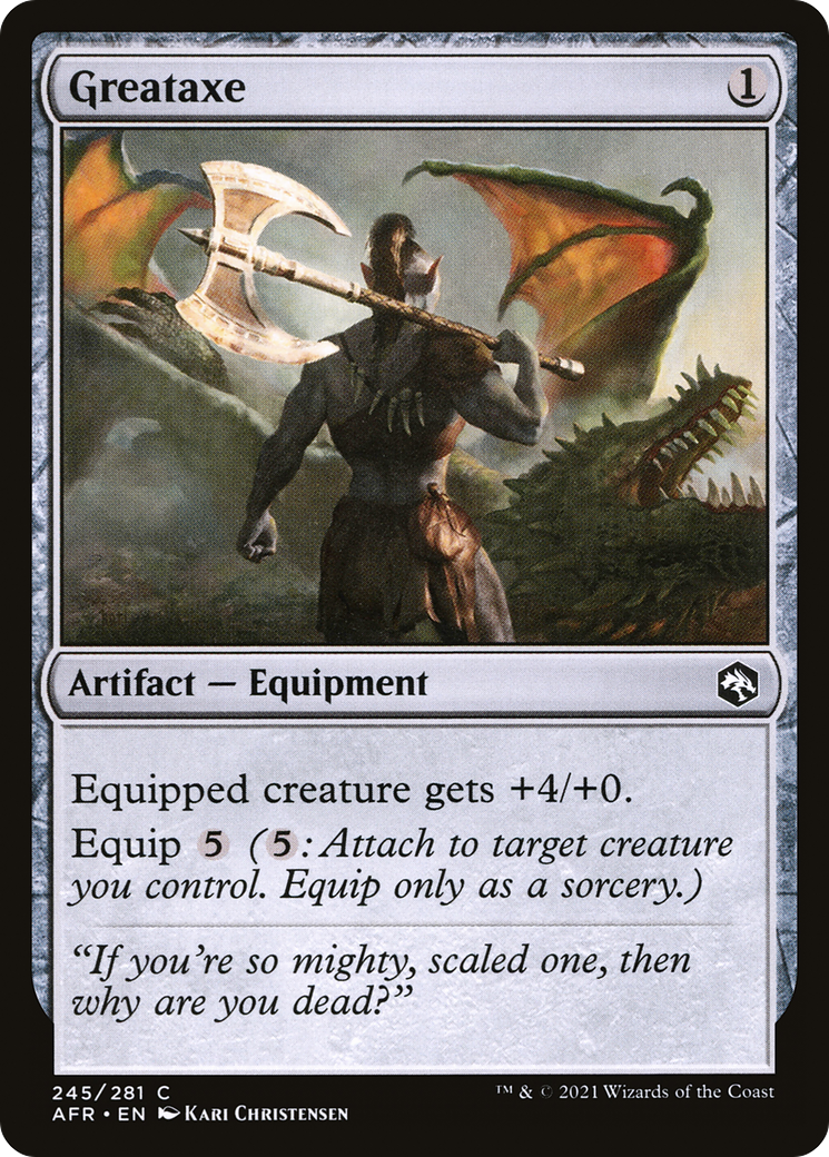 Greataxe (AFR-245) - Adventures in the Forgotten Realms