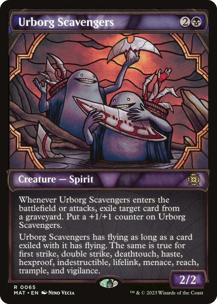 Urborg Scavengers (MAT-065) - March of the Machine: The Aftermath: (Showcase) Foil
