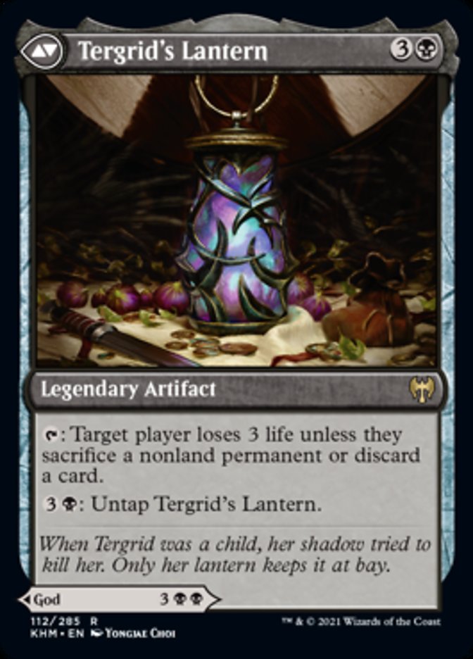 Tergrid, God of Fright // Tergrid's Lantern (KHM-112) - Kaldheim Foil