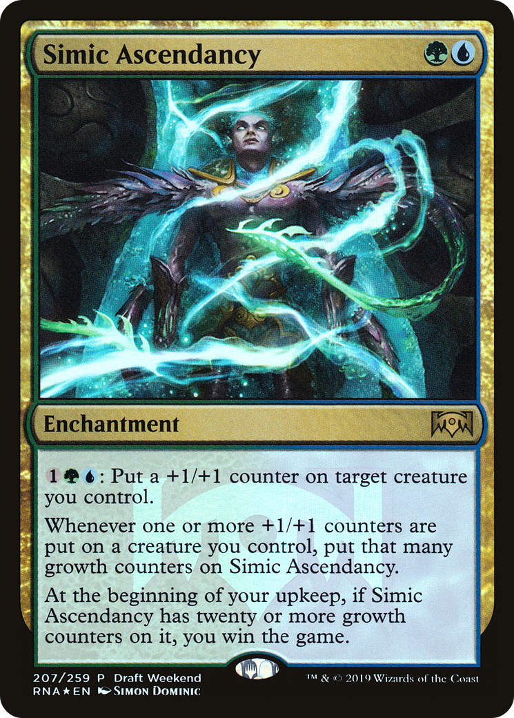 Simic Ascendancy (LARP-207) - Ravnica Allegiance Promos Foil