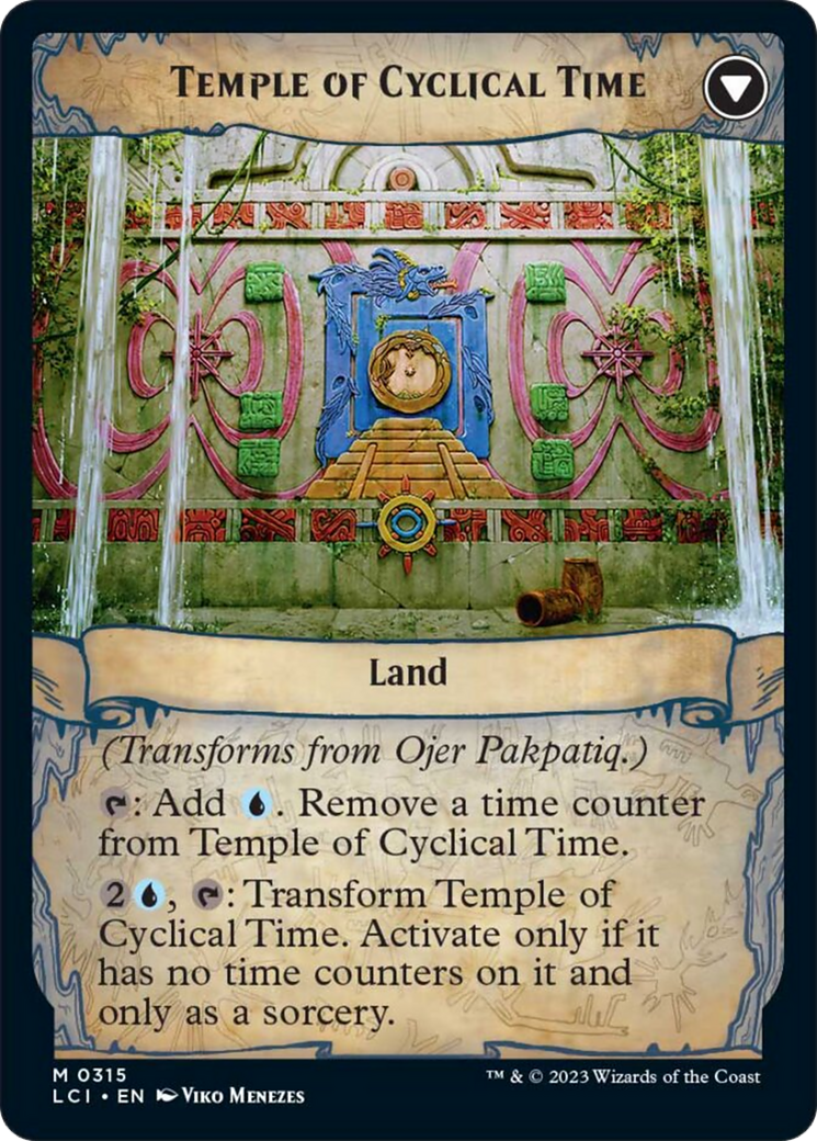 Ojer Pakpatiq, Deepest Epoch // Temple of Cyclical Time (LCI-315) - The Lost Caverns of Ixalan: (Showcase)