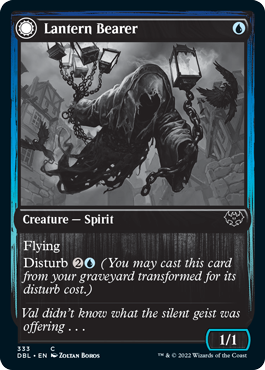 Lantern Bearer // Lanterns' Lift (DBL-333) - Innistrad: Double Feature: (Double Faced Transform) Foil