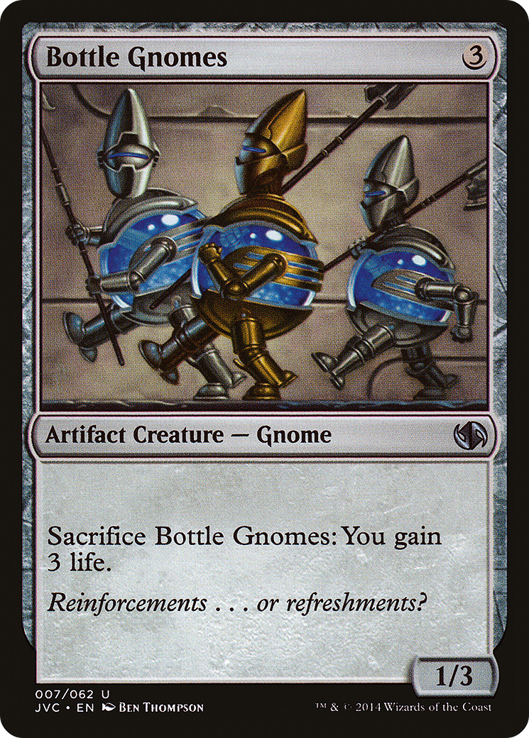 Bottle Gnomes (DD3-007) - Duel Decks Anthology: Jace vs. Chandra