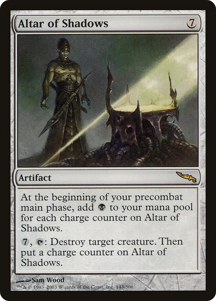 Altar of Shadows (MRD-143) - Mirrodin