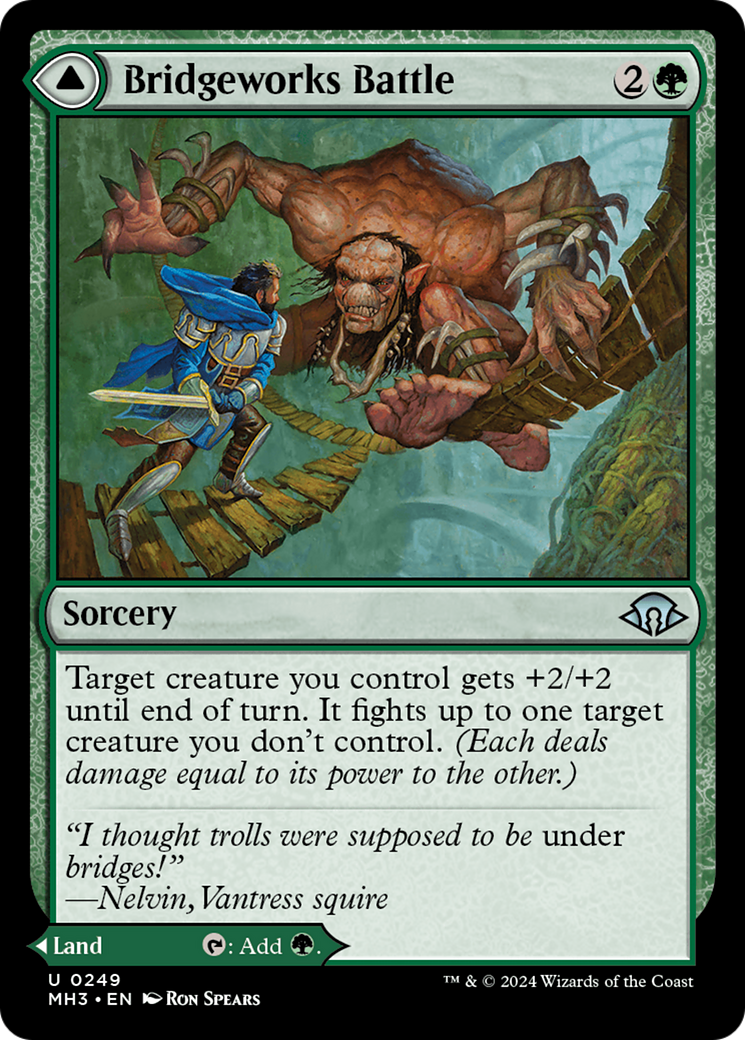 Bridgeworks Battle (MH3-249) - Modern Horizons 3