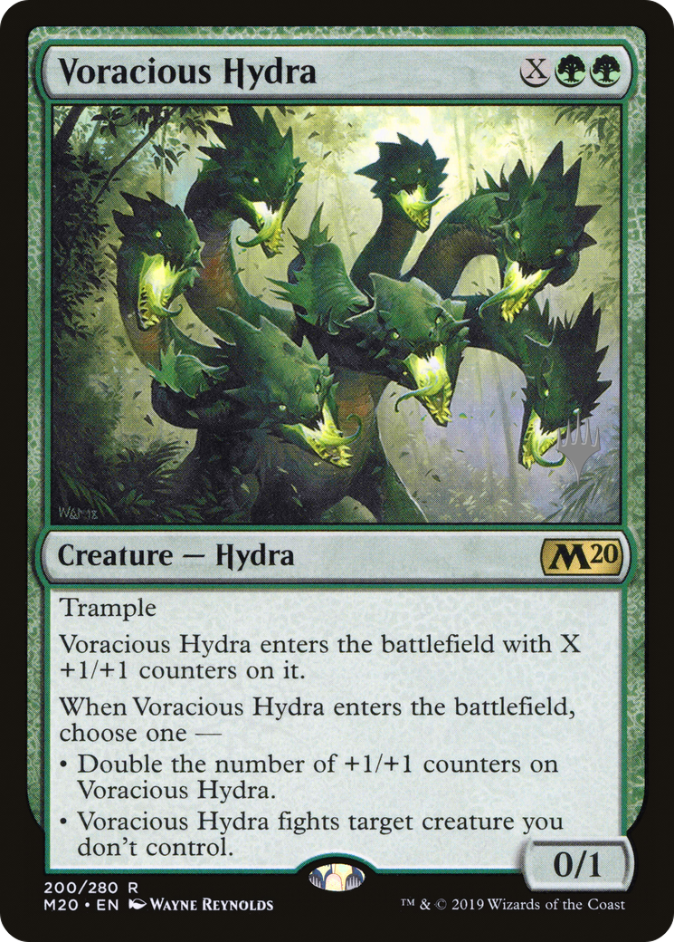 Voracious Hydra (PPM20-200P) - Core Set 2020 Promos Foil