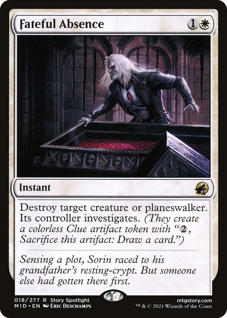 Fateful Absence (MID-018) - Innistrad: Midnight Hunt