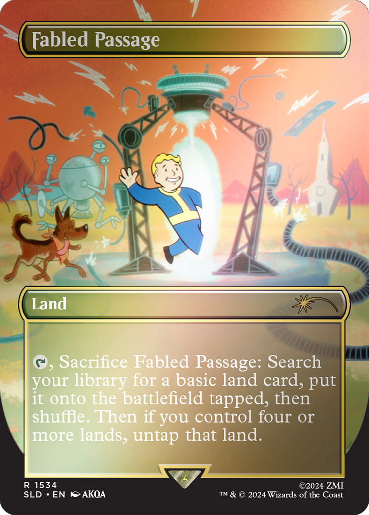 Fabled Passage (SLD-1534★) - Secret Lair Drop (Borderless) Foil
