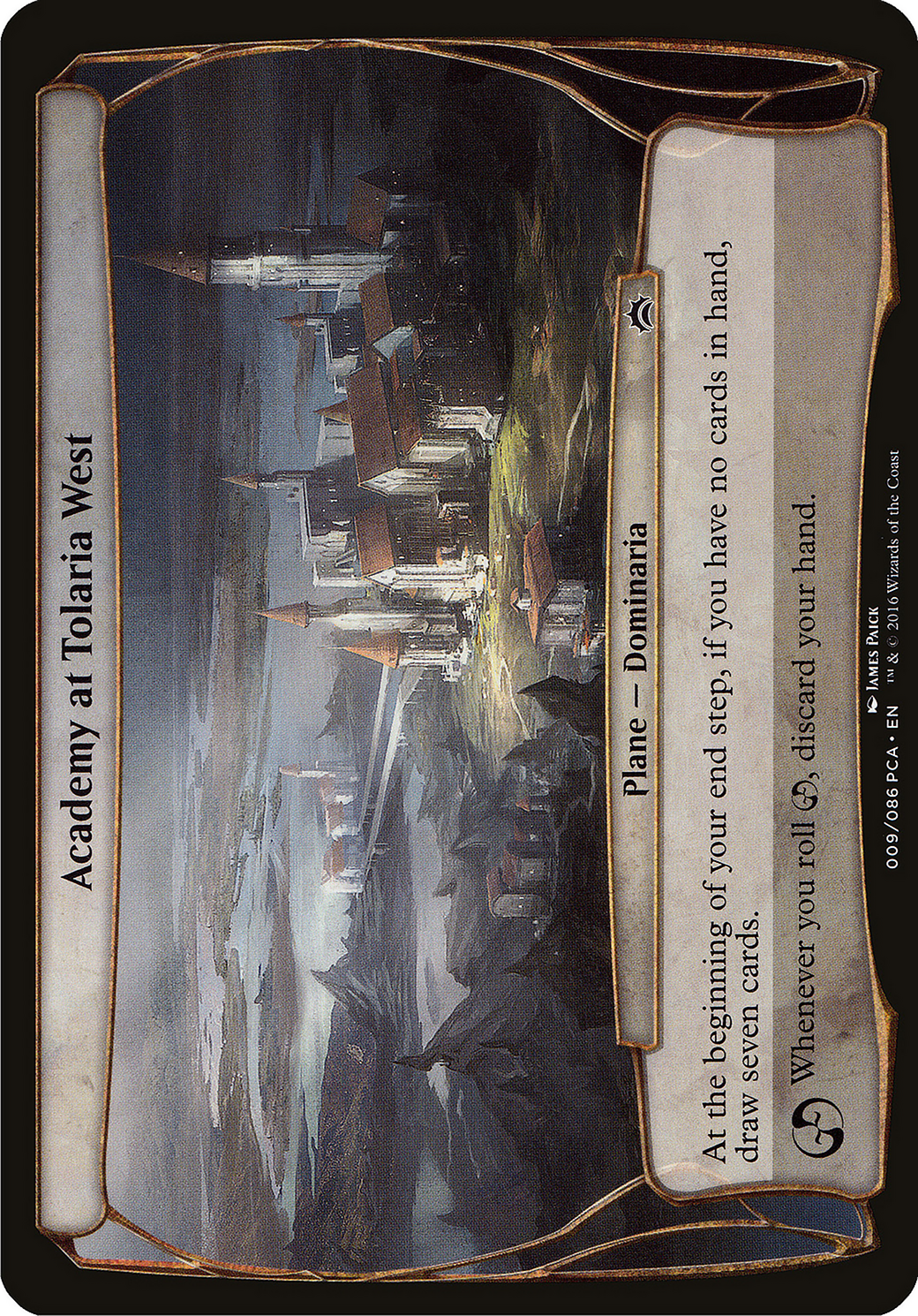 Academy at Tolaria West (OVER-009) - Planechase Anthology Planes
