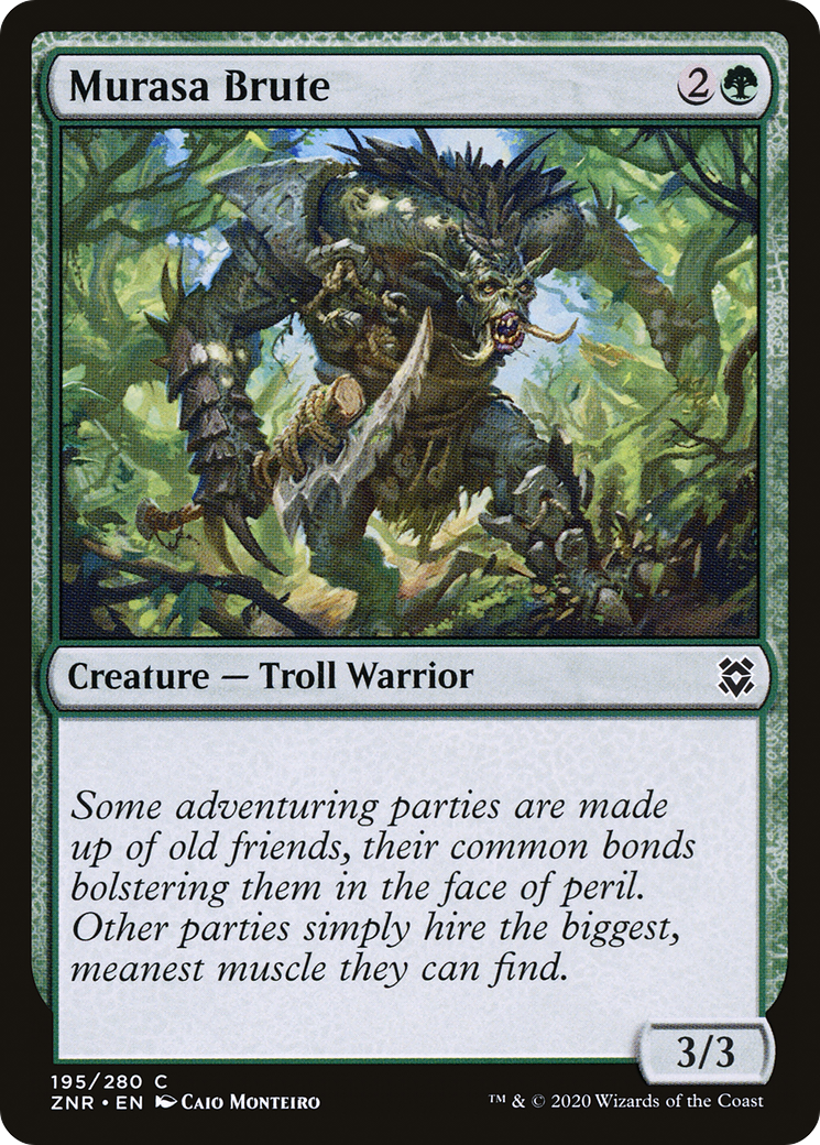 Murasa Brute (ZNR-195) - Zendikar Rising Foil