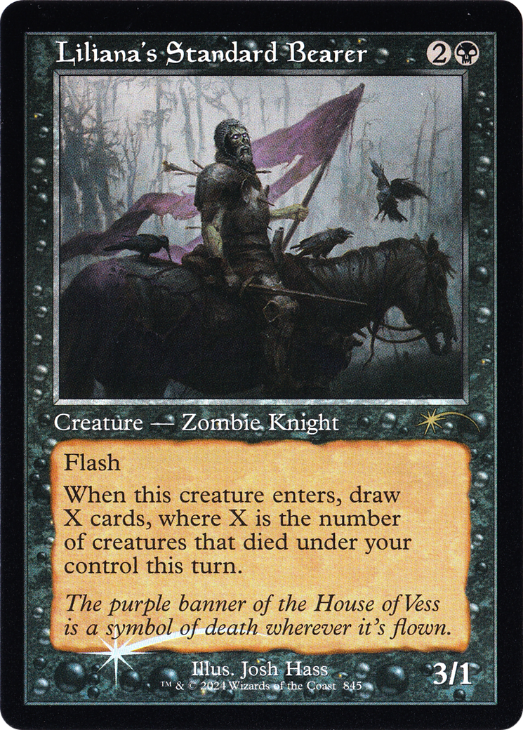 Liliana's Standard Bearer (SLD-845) - Secret Lair Drop Foil
