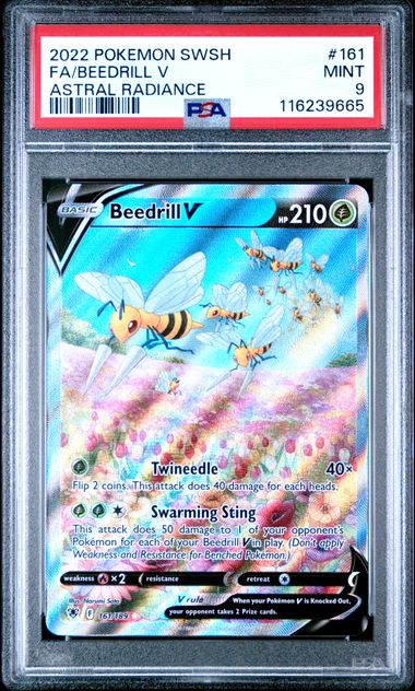 Beedrill V Astral Radiance 161/189 PSA 9