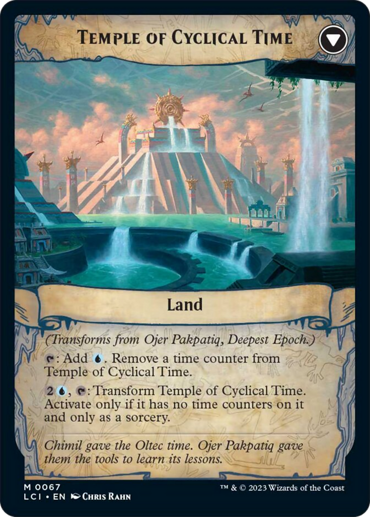 Ojer Pakpatiq, Deepest Epoch // Temple of Cyclical Time (LCI-067) - The Lost Caverns of Ixalan Foil