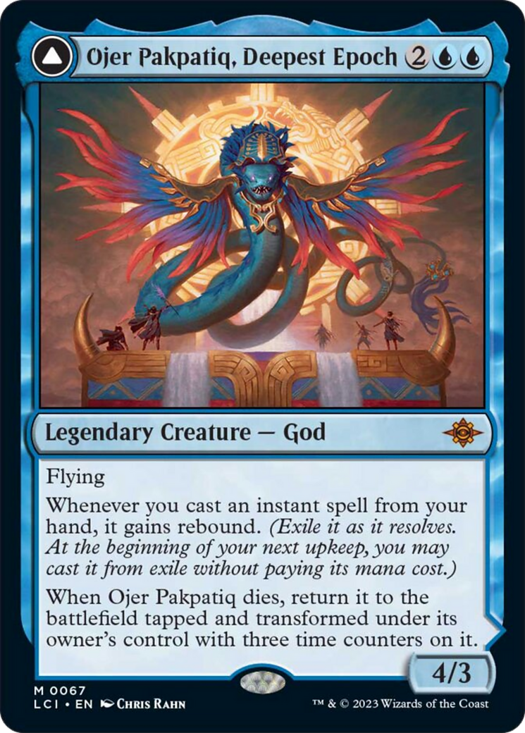 Ojer Pakpatiq, Deepest Epoch // Temple of Cyclical Time (LCI-067) - The Lost Caverns of Ixalan Foil