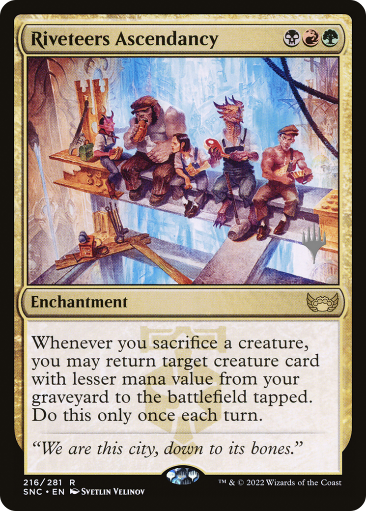 Riveteers Ascendancy (PPSNC-216P) - Streets of New Capenna Promos Foil