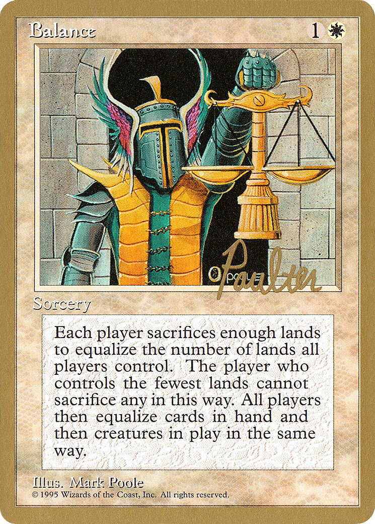 Balance (WCD-) - Pro Tour Collector Set