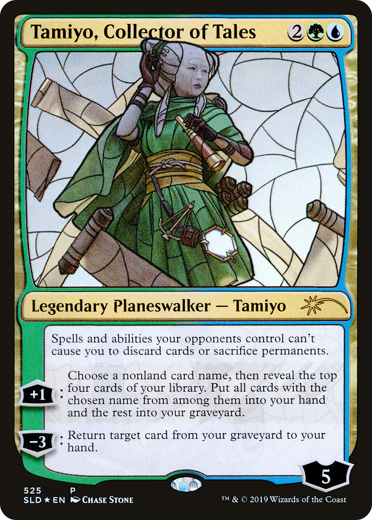 Tamiyo, Collector of Tales (SLD-525) - Secret Lair Drop Foil