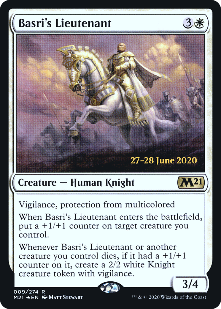 Basri's Lieutenant (PRE-09S) - Core Set 2021 Promos Foil
