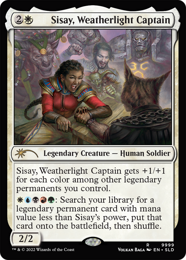 Sisay, Weatherlight Captain (SLD-9999) - Secret Lair Drop Foil