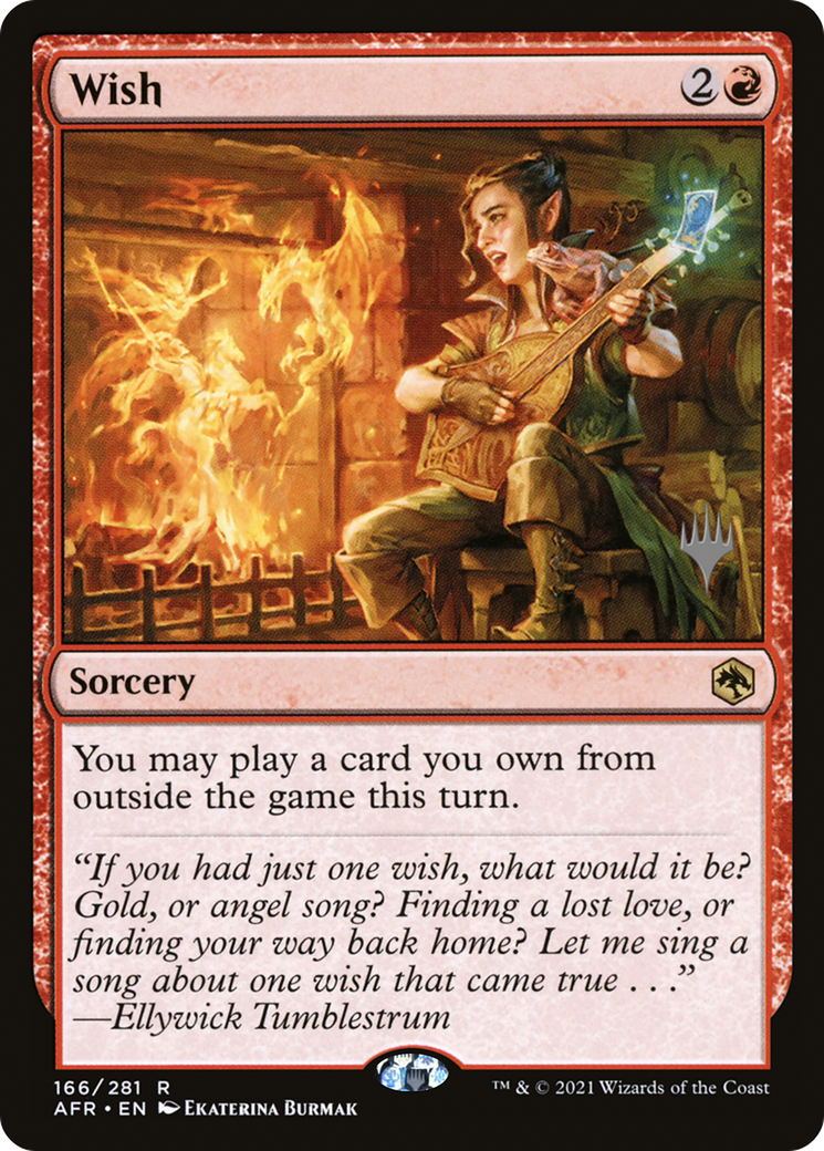 Wish (PPAFR-166P) - Adventures in the Forgotten Realms Promos