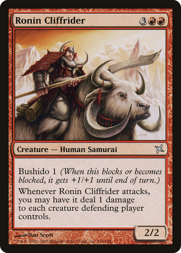 Ronin Cliffrider (BOK-116) - Betrayers of Kamigawa