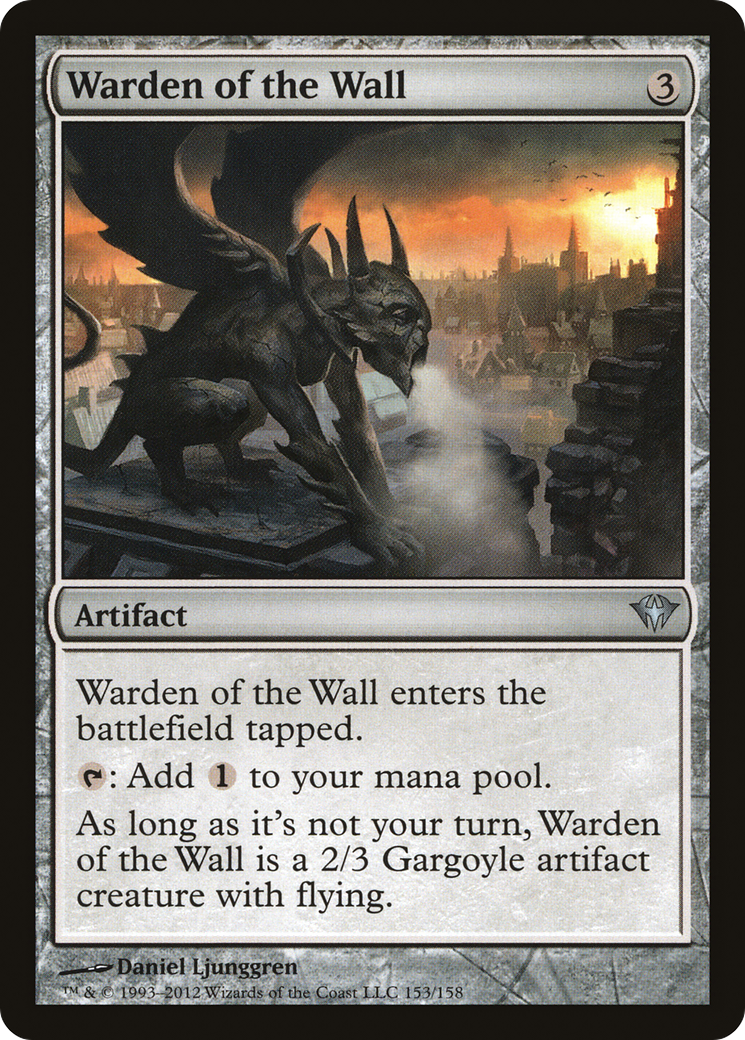Warden of the Wall (DKA-153) - Dark Ascension Foil