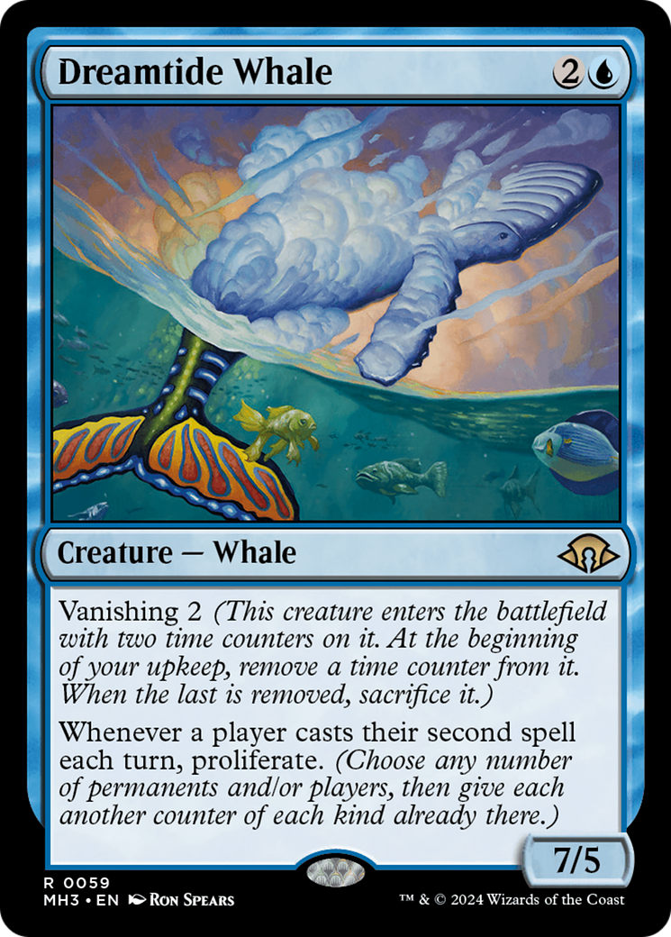 Dreamtide Whale (MH3-059) - Modern Horizons 3