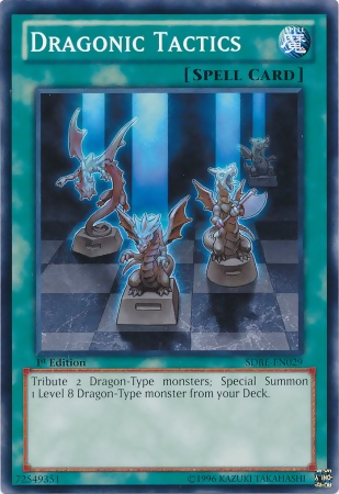 Dragonic Tactics (SDBE-EN029) - Structure Deck: Saga of Blue-Eyes White Dragon 1st Edition