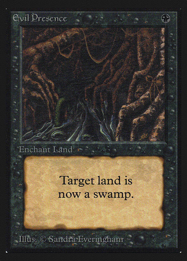 Evil Presence (CED-) - Collectors' Edition