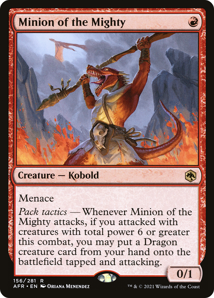 Minion of the Mighty (AFR-156) - Adventures in the Forgotten Realms