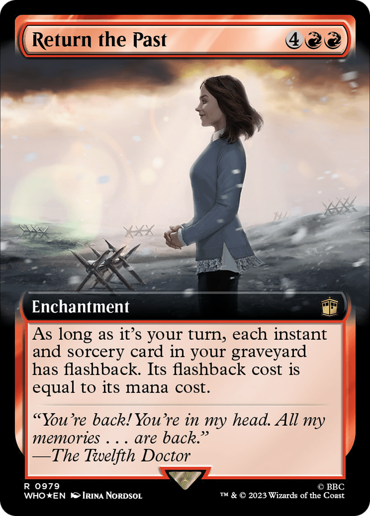 Return the Past (WHO-979) - Doctor Who: (Extended Art) Foil