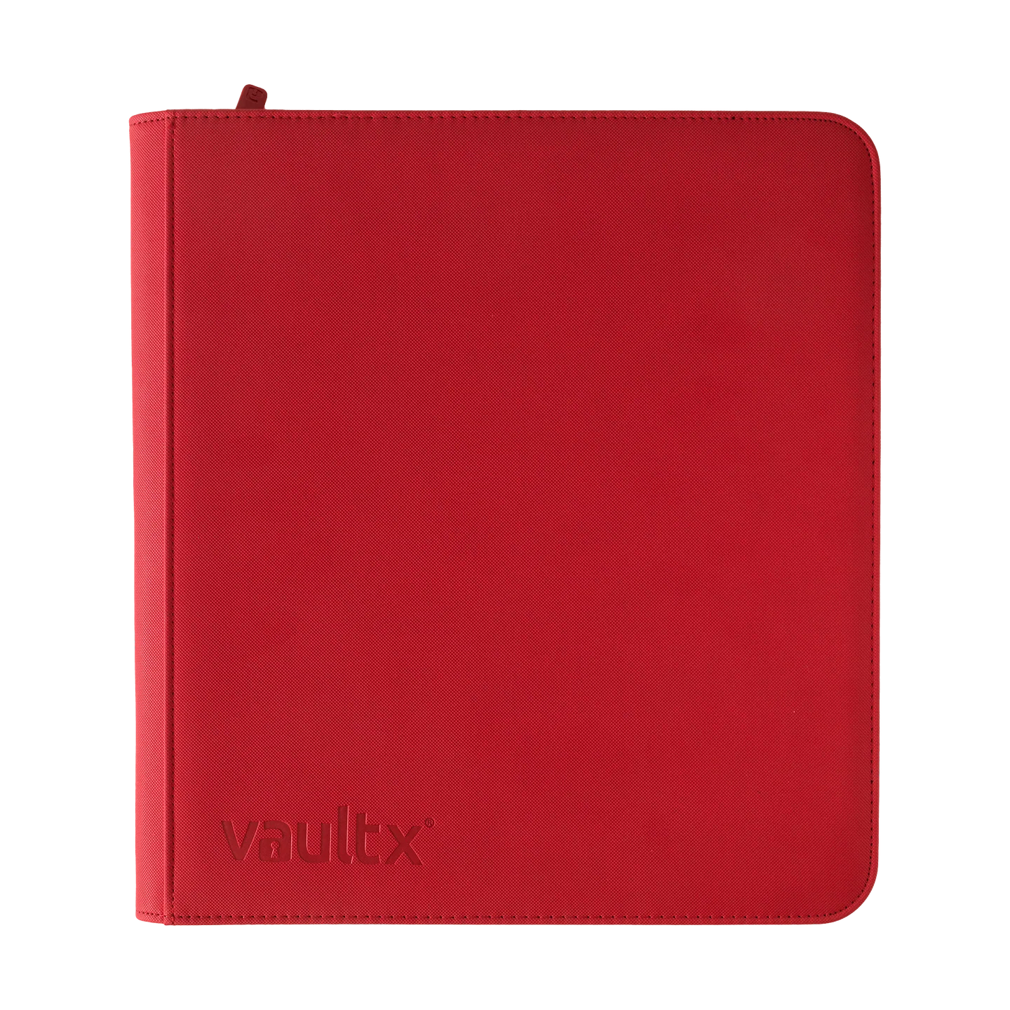 Vault X 12-Pocket XL Zippered Binder - Red