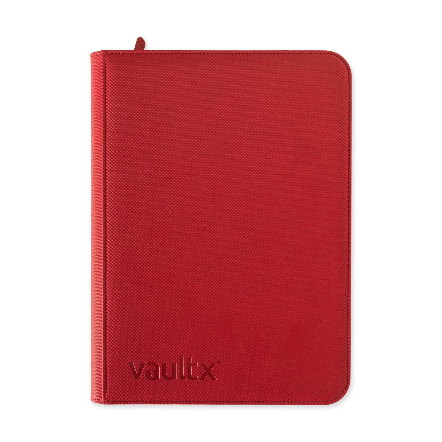 Vault X 9-Pocket Zippered Binder - Red