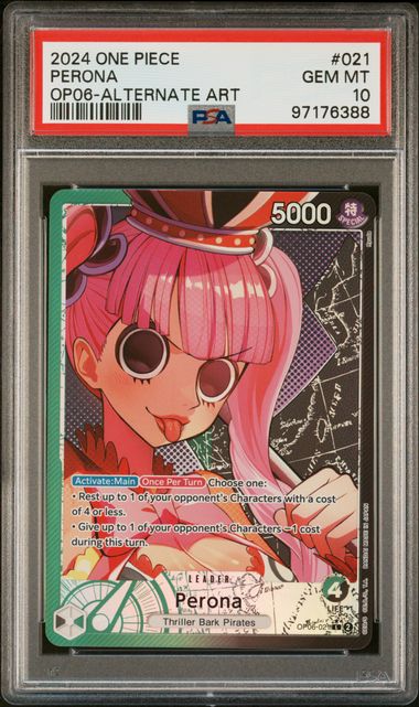 Perona Wings of the Captain OP06-021 PSA 10
