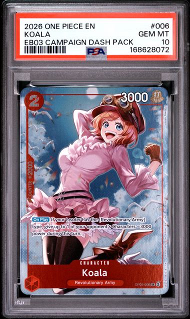 Koala EB03 Dash Pack Promo EB03-006 PSA 10