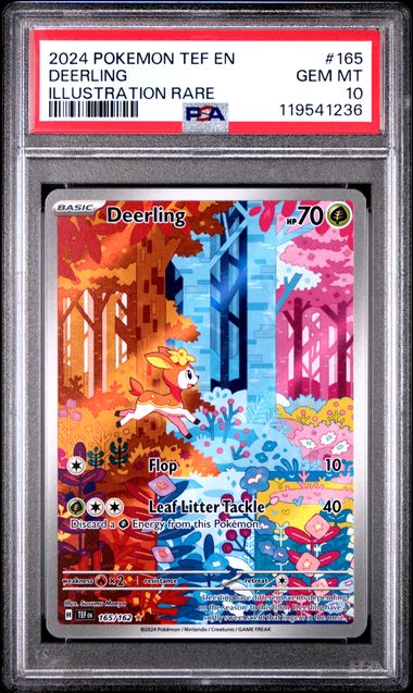 Deerling Temporal Forces 165/162 PSA 10