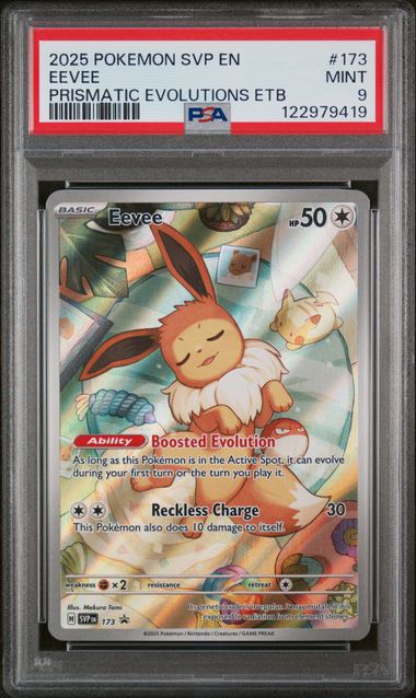 Eevee Promo 173 PSA 9