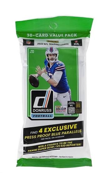 2022 Panini Donruss Football Value Pack