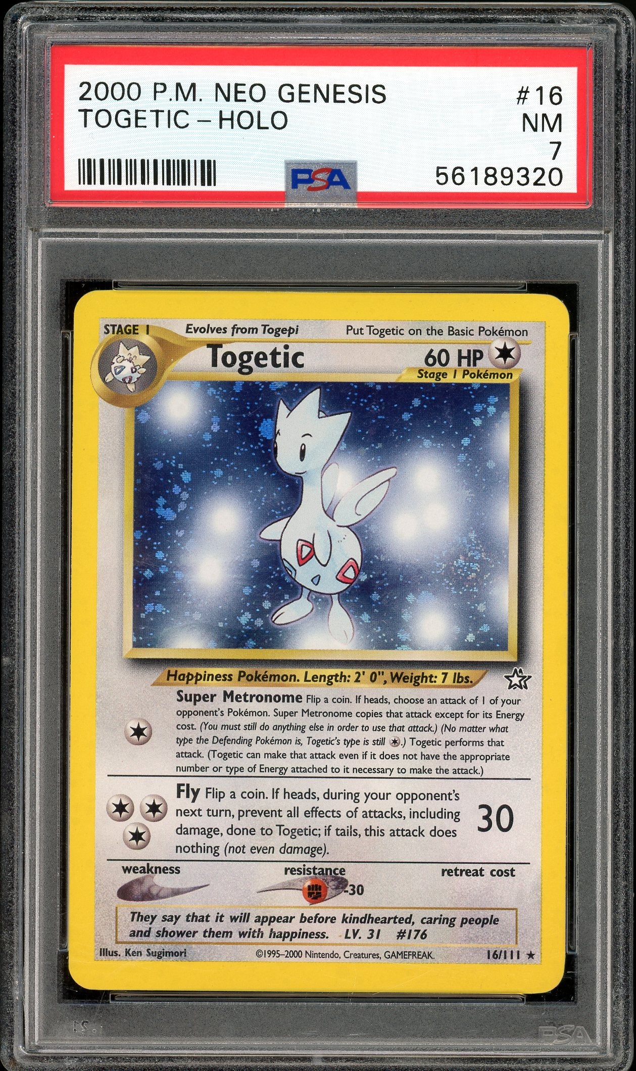 Togetic Neo Genesis 16/111 Psa 7