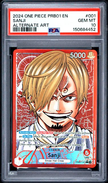 Sanji The Best PRB01-001 PSA 10