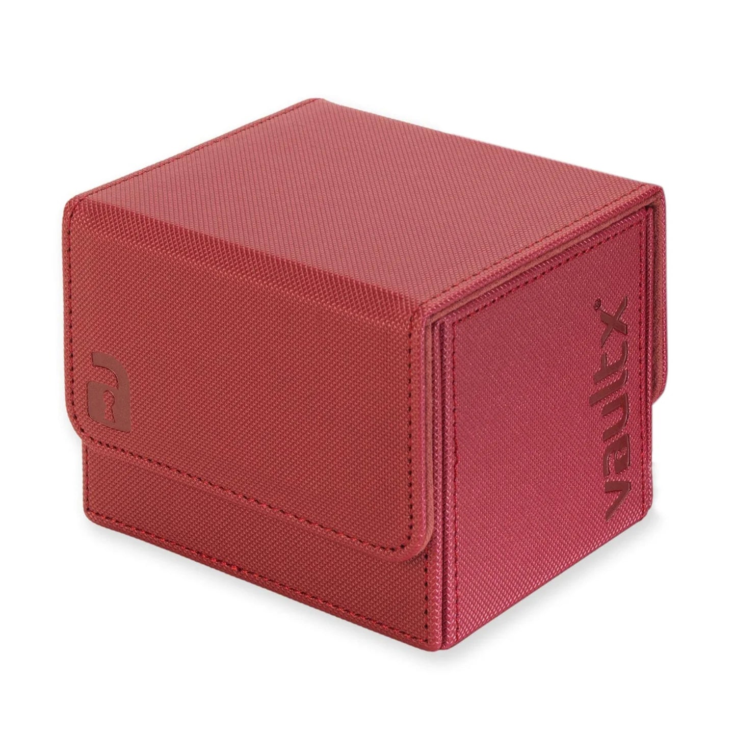 Vault X Sideloading 100+ Deck Box - Metallic Red
