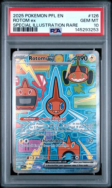 Rotom ex Phantasmal Flames 126/094 PSA 10