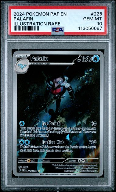 Palafin Paldean Fates 225/091 PSA 10