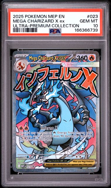 Mega Charizard X ex Mega Evolution Promo 023 PSA 10
