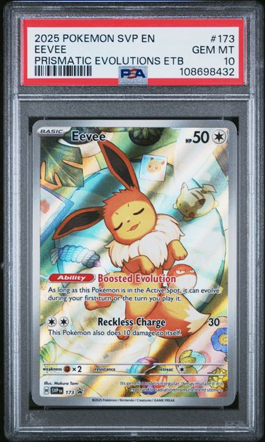 Eevee Promo SVP 173 PSA 10